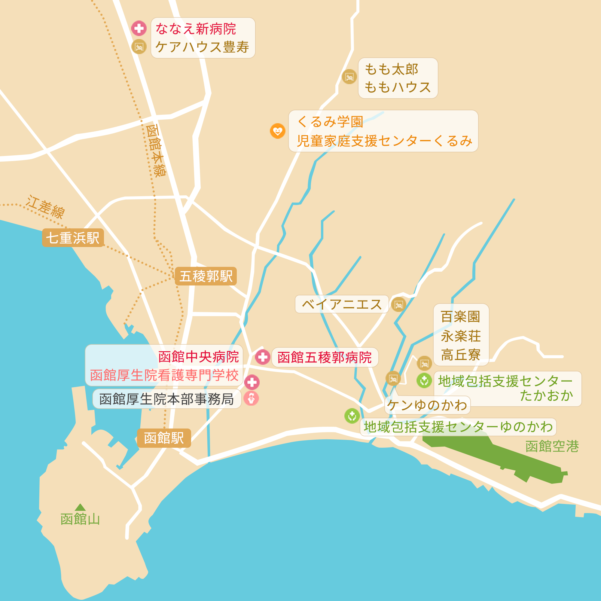 福祉施設地図